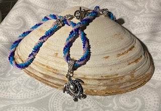 Turtle Beaded Necklace